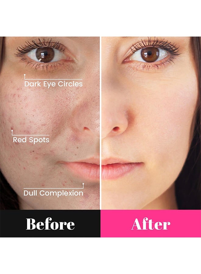 EELHOE Peptide Bounce Foundation | Anti-Aging Vegan Makeup with Firming Peptides, Medium Buildable Coverage, Blurs Wrinkles & Smooths Skin Texture - Clean Formula for Mature Skin 20g, Natural Color - Image 3